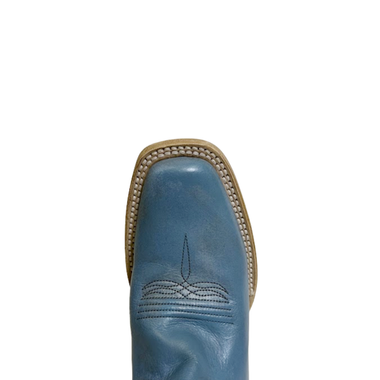 Circle G Ladies Embroidered Light Blue Western Boot L6334