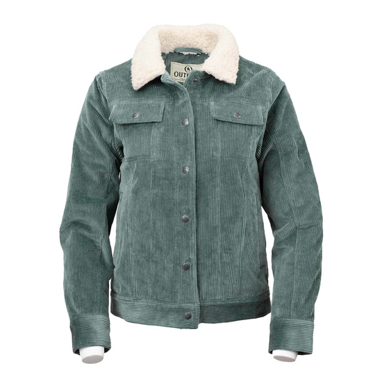 Outback Trading Co. Ladies Georgia Sage Green Corduroy Jacket 42195-SAG