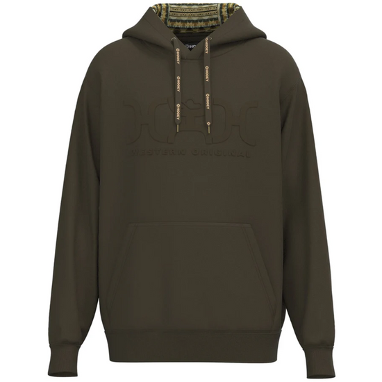 Hooey Men's Legendary Brown With Tonal Brown Hoodie HH1364BR