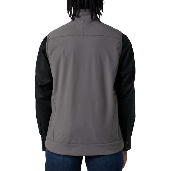 Cinch Men's Grey Windproof Zip Vest MWV1099012