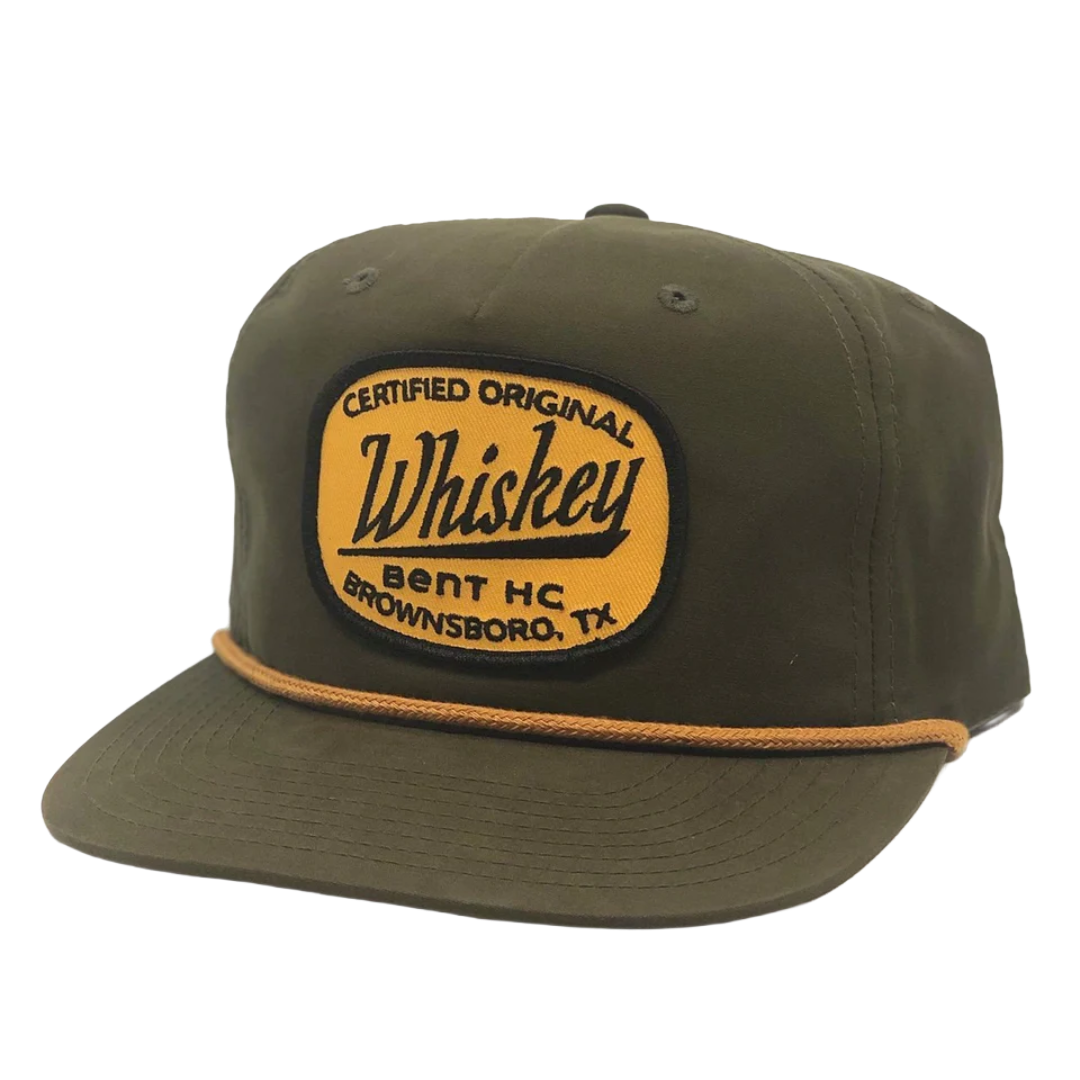 Whiskey Bent The Sarge Green Low Profile Hat WBSARGE