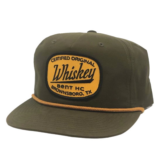 Whiskey Bent The Sarge Green Low Profile Hat WBSARGE