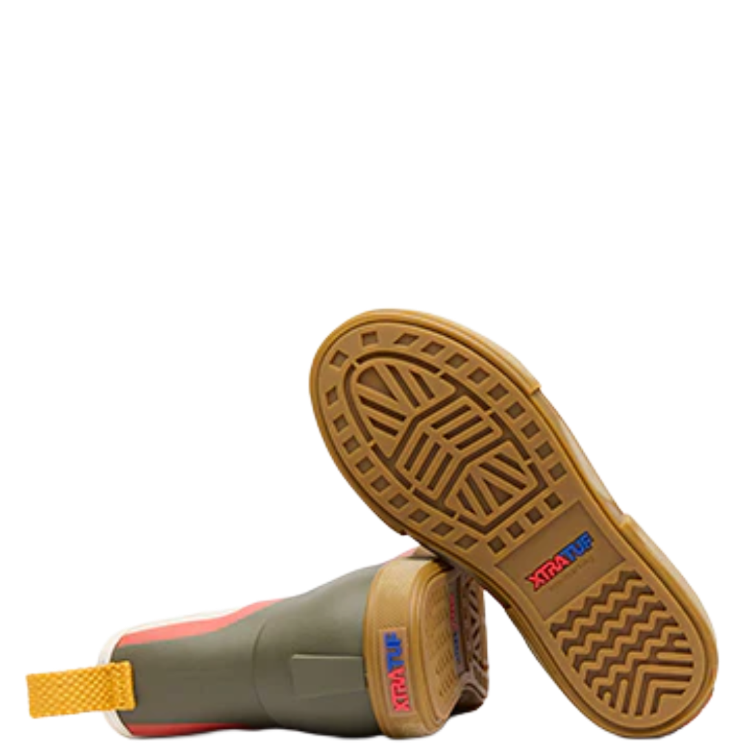 XTRATUF Ladies Vintage Coral Ankle Deck Boots XWABV401