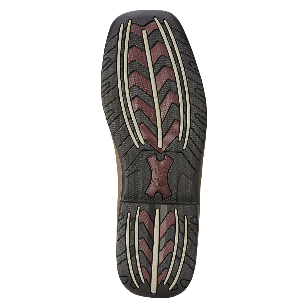 Ariat Men's Terrain Steel Toe Distressed Brown Ankle Work Boot 10016379