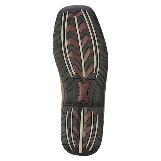 Ariat Men's Terrain Steel Toe Distressed Brown Ankle Work Boot 10016379