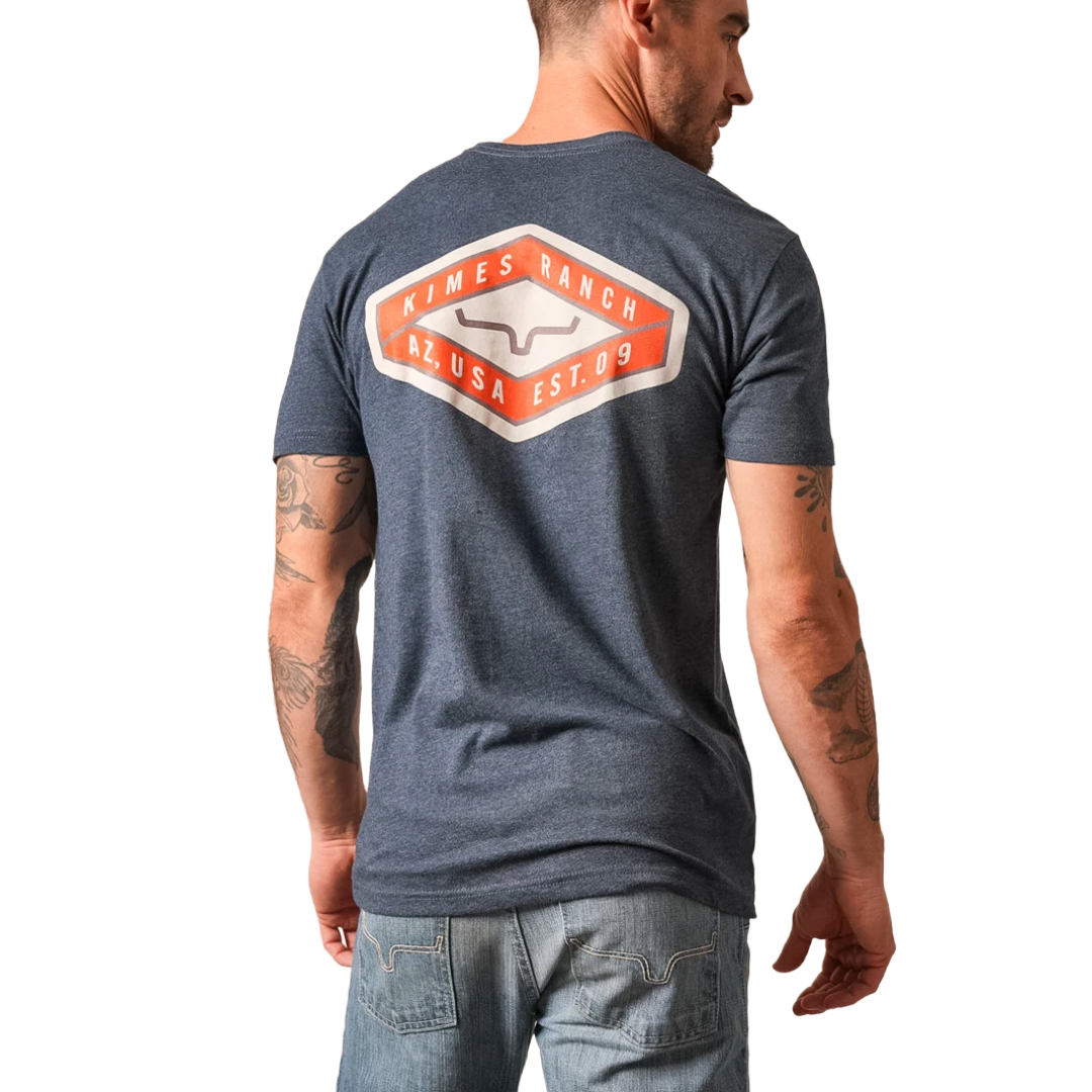 Kimes Ranch Men's Boxer Midnight Navy T-Shirt MSH0000177-BL002