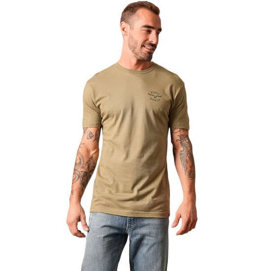 Kimes Ranch Men's Flying High Light Olive T-Shirt MSH0000174-GN003