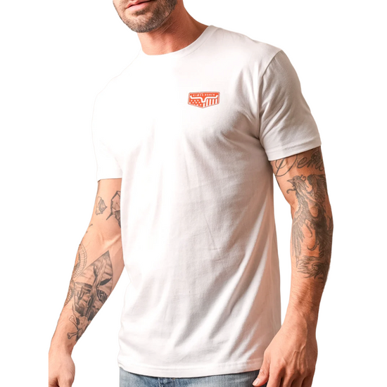 Kimes Ranch Men's Spangled Classic Graphic White T-Shirt MSH0000173-WE001