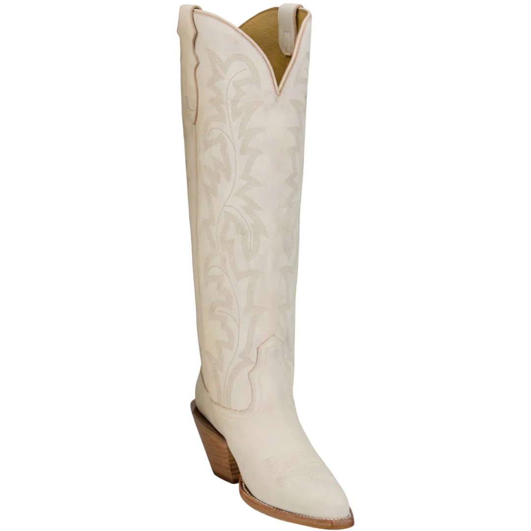 Justin Ladies Rumor Vintage Ivory Tall Western Boot RML477