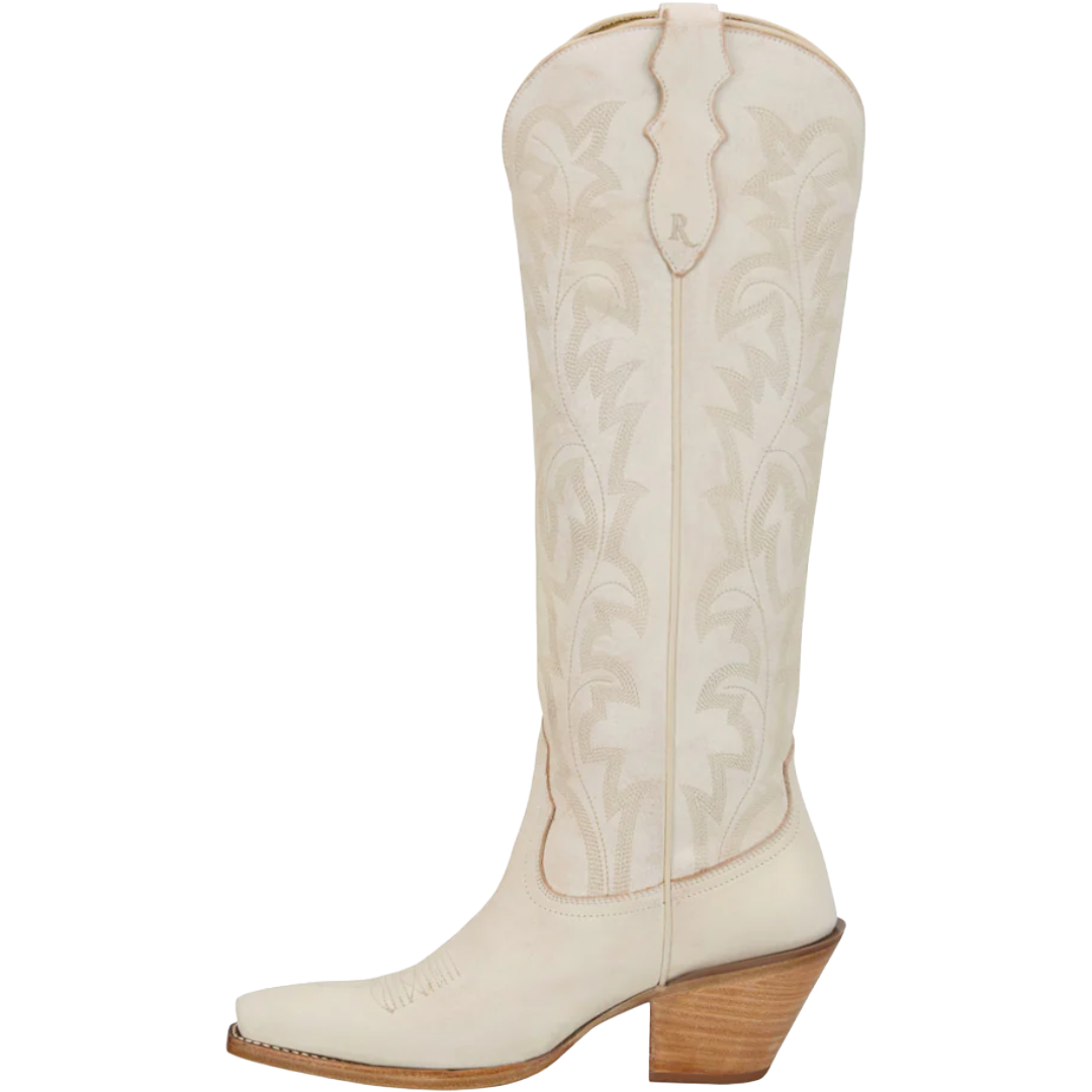 Justin Ladies Rumor Vintage Ivory Tall Western Boot RML477