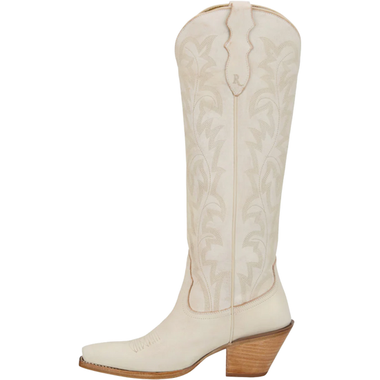 Justin Ladies Rumor Vintage Ivory Tall Western Boot RML477
