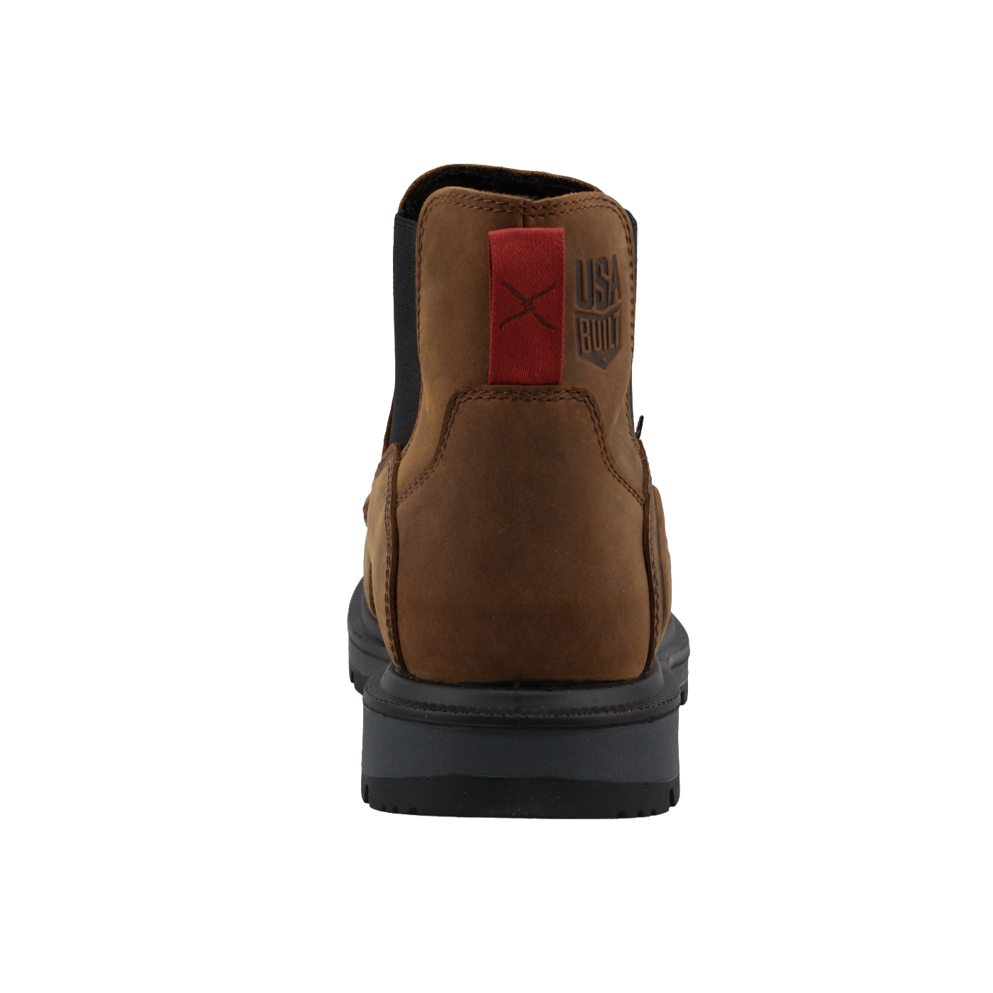 Twisted X Men's Brown & Black 6" Chelsea Work Boot MDAN001