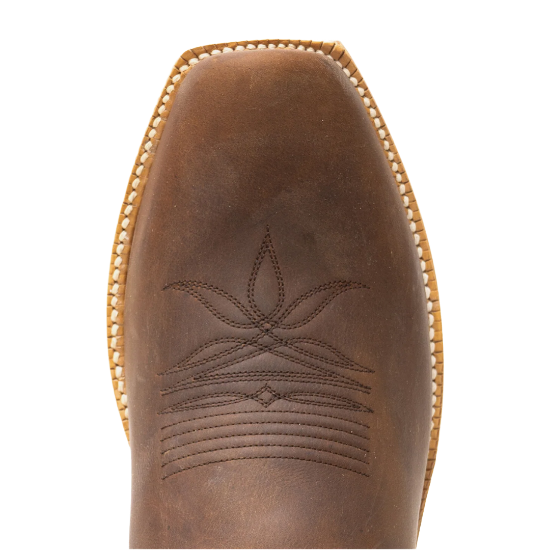HYER Men's 13" McCune Brown Butter Cutter Toe Western Boot HM12030