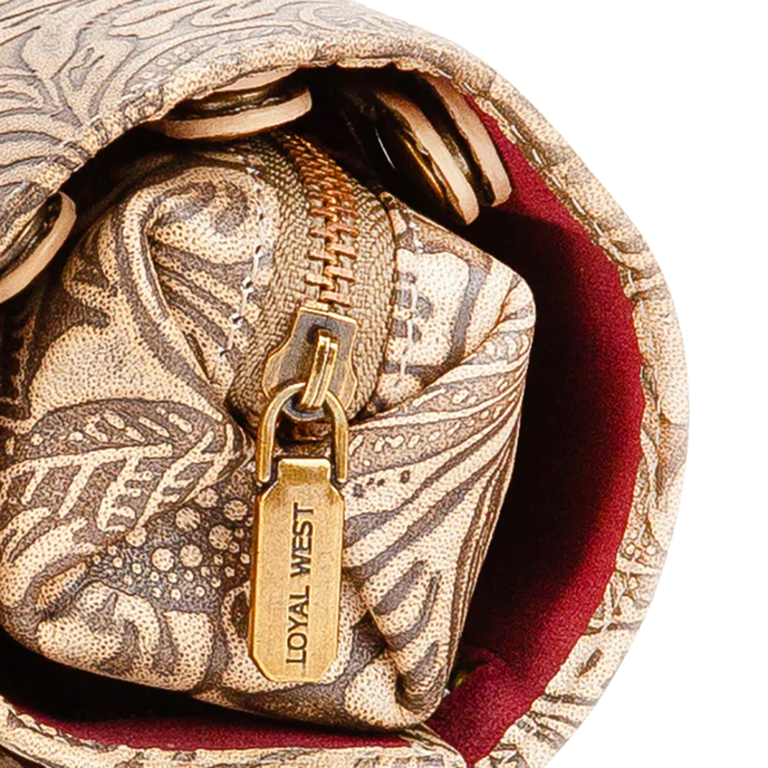 Loyal West Ladies Canyon White Embossed Jewelry Case LW-SS25-093-JO