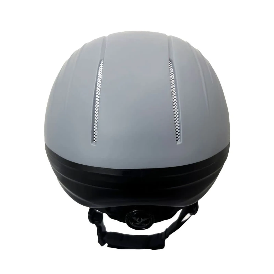 TuffRider Starter Basic Glacier Gray Horse Riding Helmet 2305-242