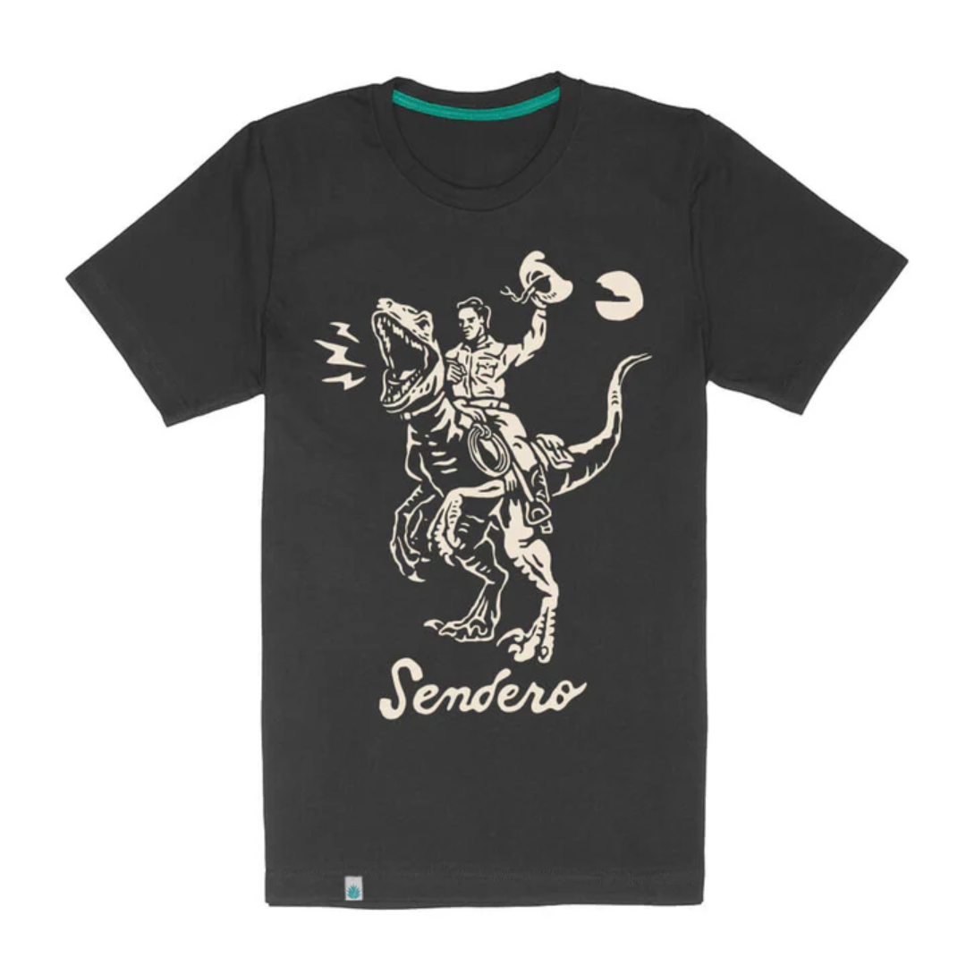 Sendero Provisions Co. Men's Graphic Asphalt Grey T-Shirt SPCS123S14