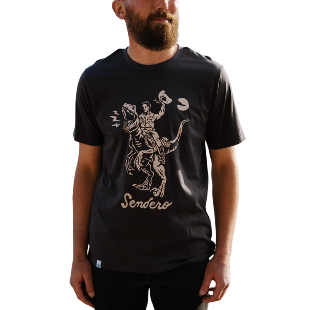 Sendero Provisions Co. Men's Graphic Asphalt Grey T-Shirt SPCS123S14