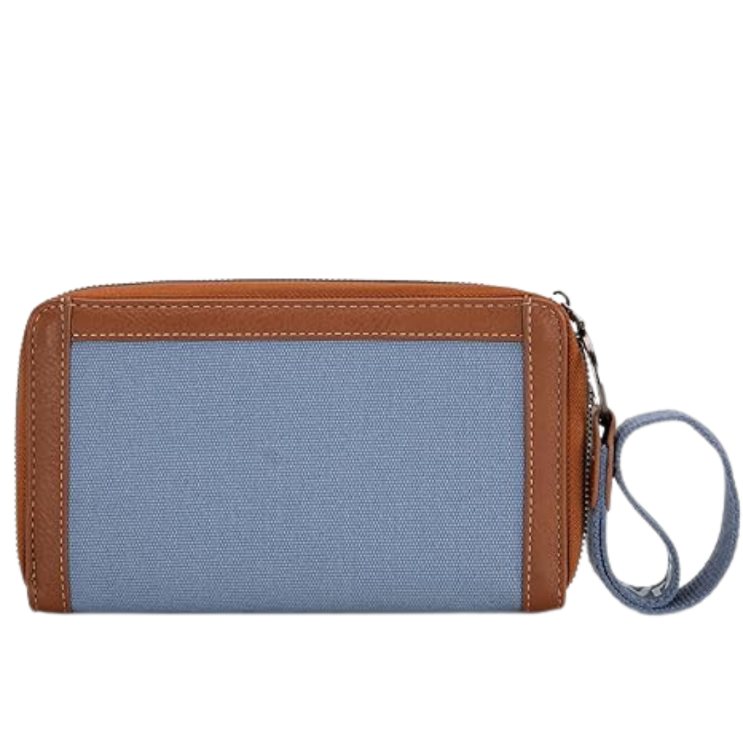 Wrangler Jean Blue Logo Wristlet Wallet WG142-W006JN
