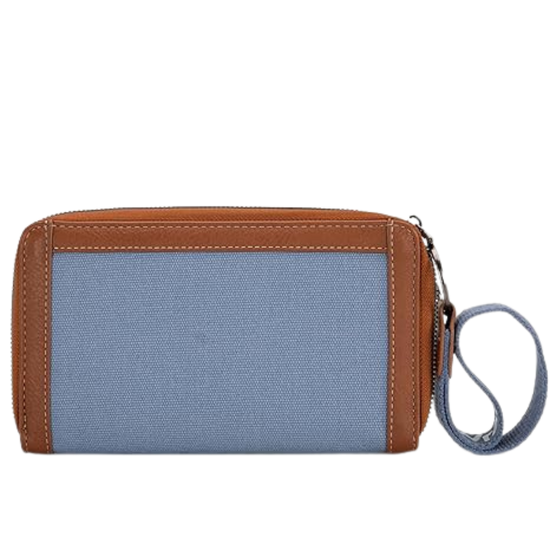 Wrangler Jean Blue Logo Wristlet Wallet WG142-W006JN