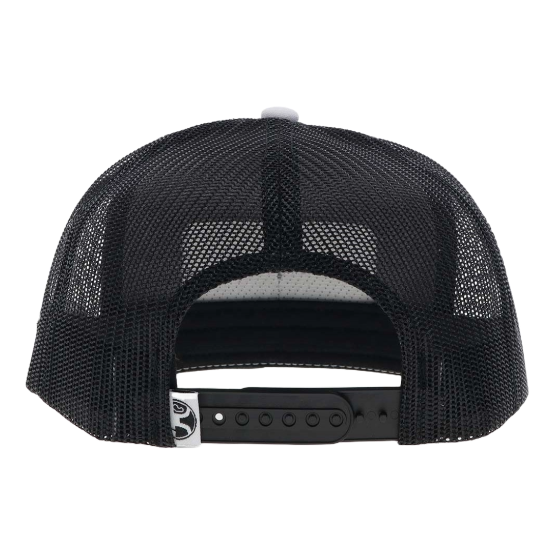 Hooey Men's Cactus Ropes 5 Panel White Trucker Cap CR093