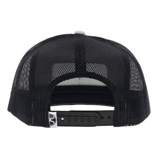 Hooey Men's Cactus Ropes 5 Panel White Trucker Cap CR093