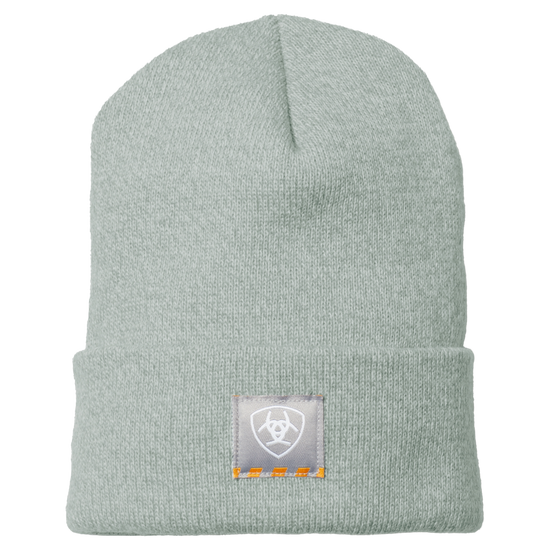 Ariat Ladies Rebar Mist Green Knitted Work Beanie 10042992