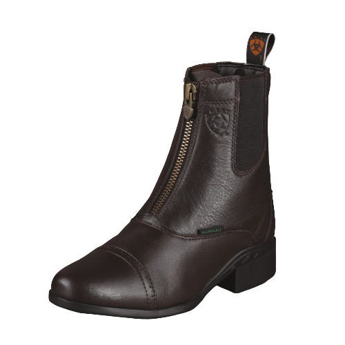 Ariat Ladies Heritage Breeze Chocolate Zip Paddock Boots 10005935