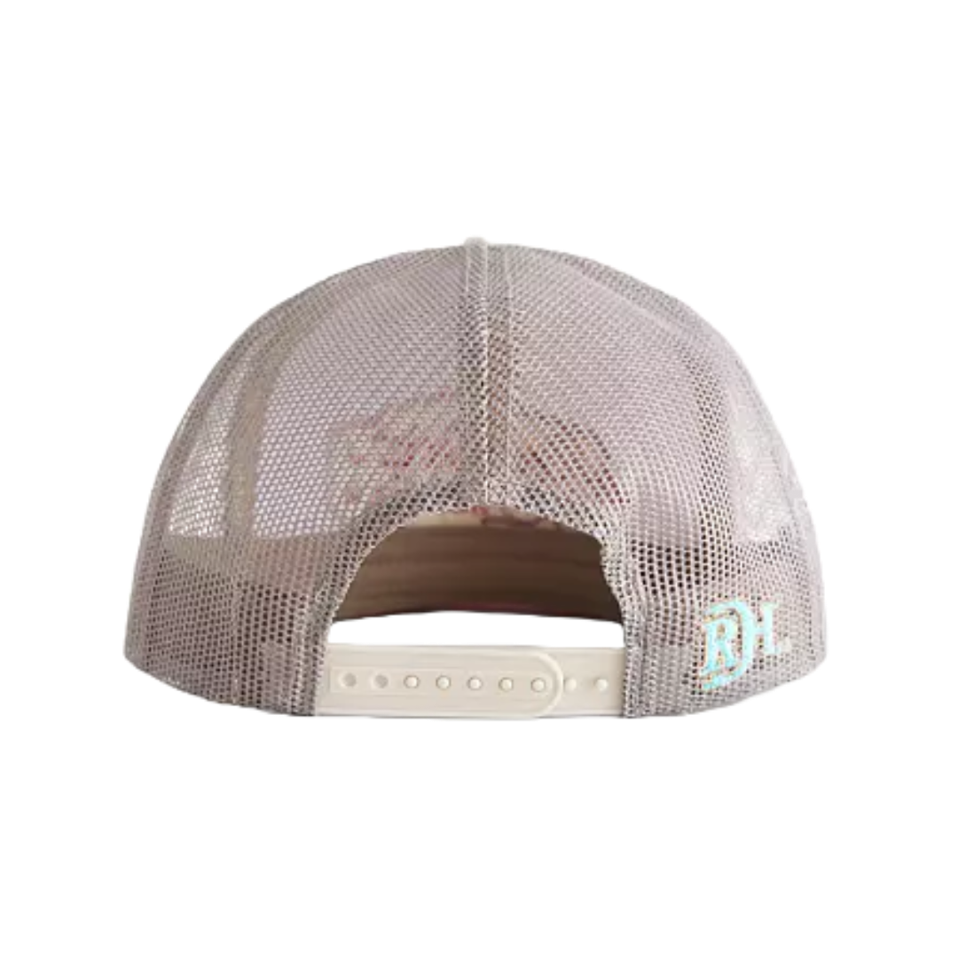 Red Dirt Hat Co. Big Bison Cream Trucker Hat RDHC-271