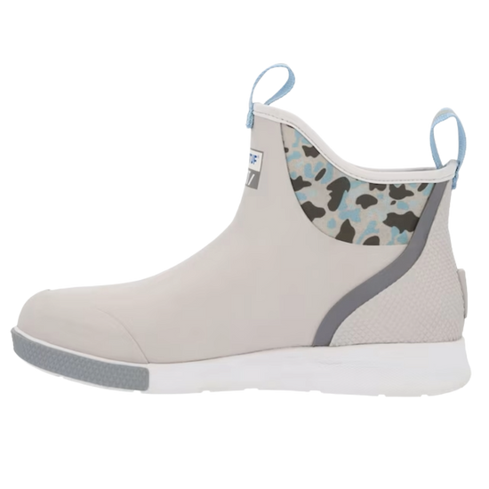 Xtratuf Men's Duck Camo Grey 6 Inch Ankle Deck Boot XADSM102