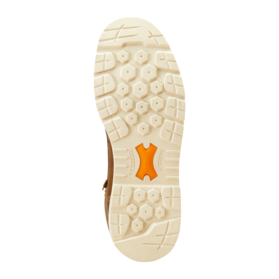 Ariat Men's  Rebar Lift 6" Waterproof Distressed Brown Work Boots 10046877