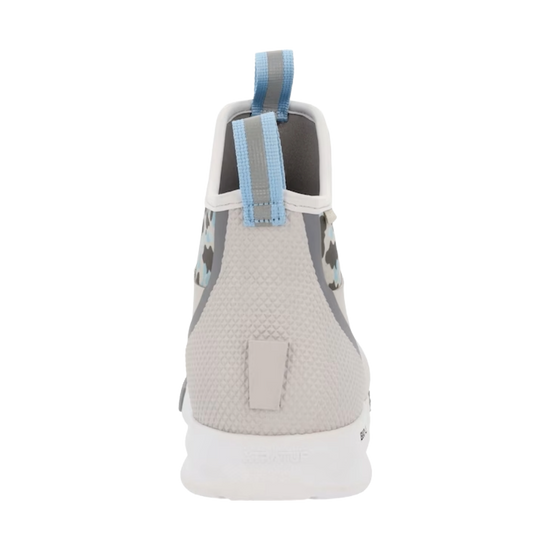Xtratuf Men's Duck Camo Grey 6 Inch Ankle Deck Boot XADSM102