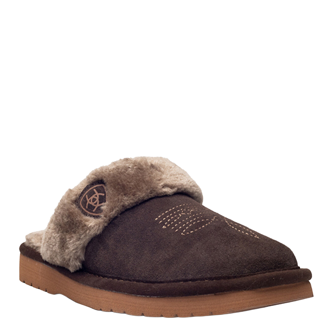 Ariat Ladies Jackie Square Toe Chocolate Brown Slipper AR2829-220