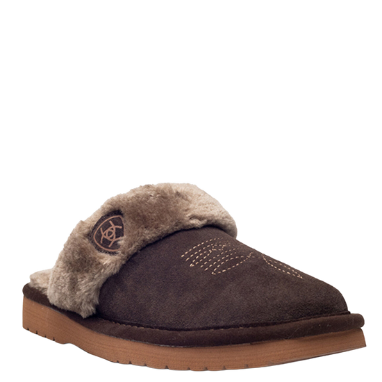Ariat Ladies Jackie Square Toe Chocolate Brown Slipper AR2829-220