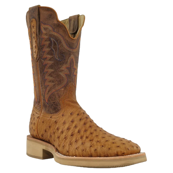 R. Watson Men's Antique Saddle Full Quill Tan Western Boot RW4540-2