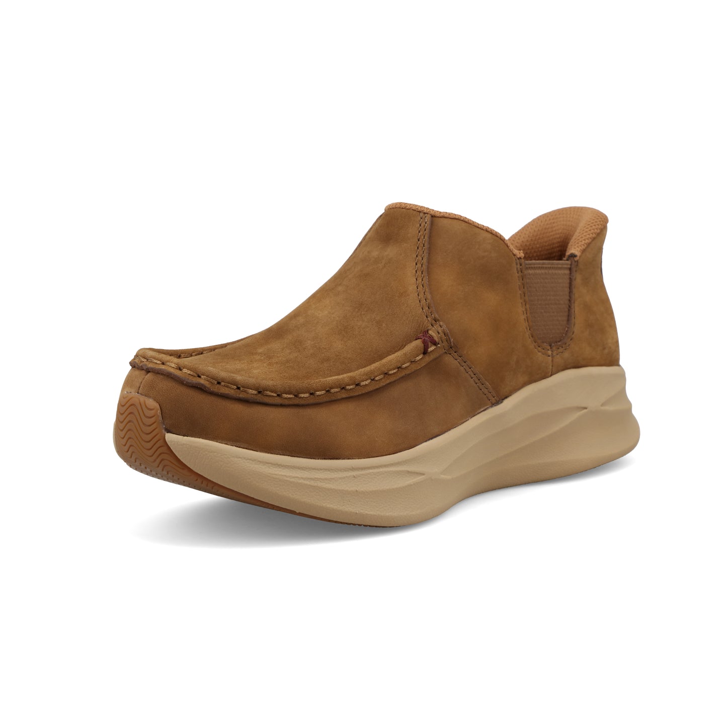 Twisted X Ladies EZ On Feather X Tan Suede Casual Shoe WCAU041