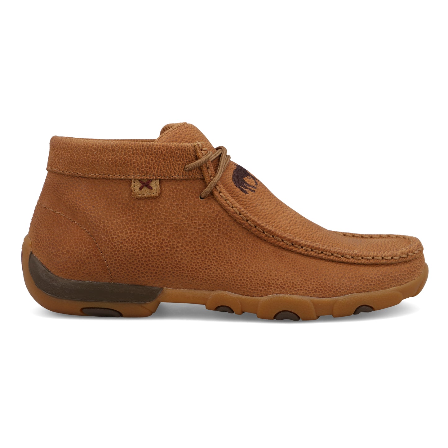 Twisted X Ladies Chukka Honey Tan Driving Moc Casual Shoe WDM0169