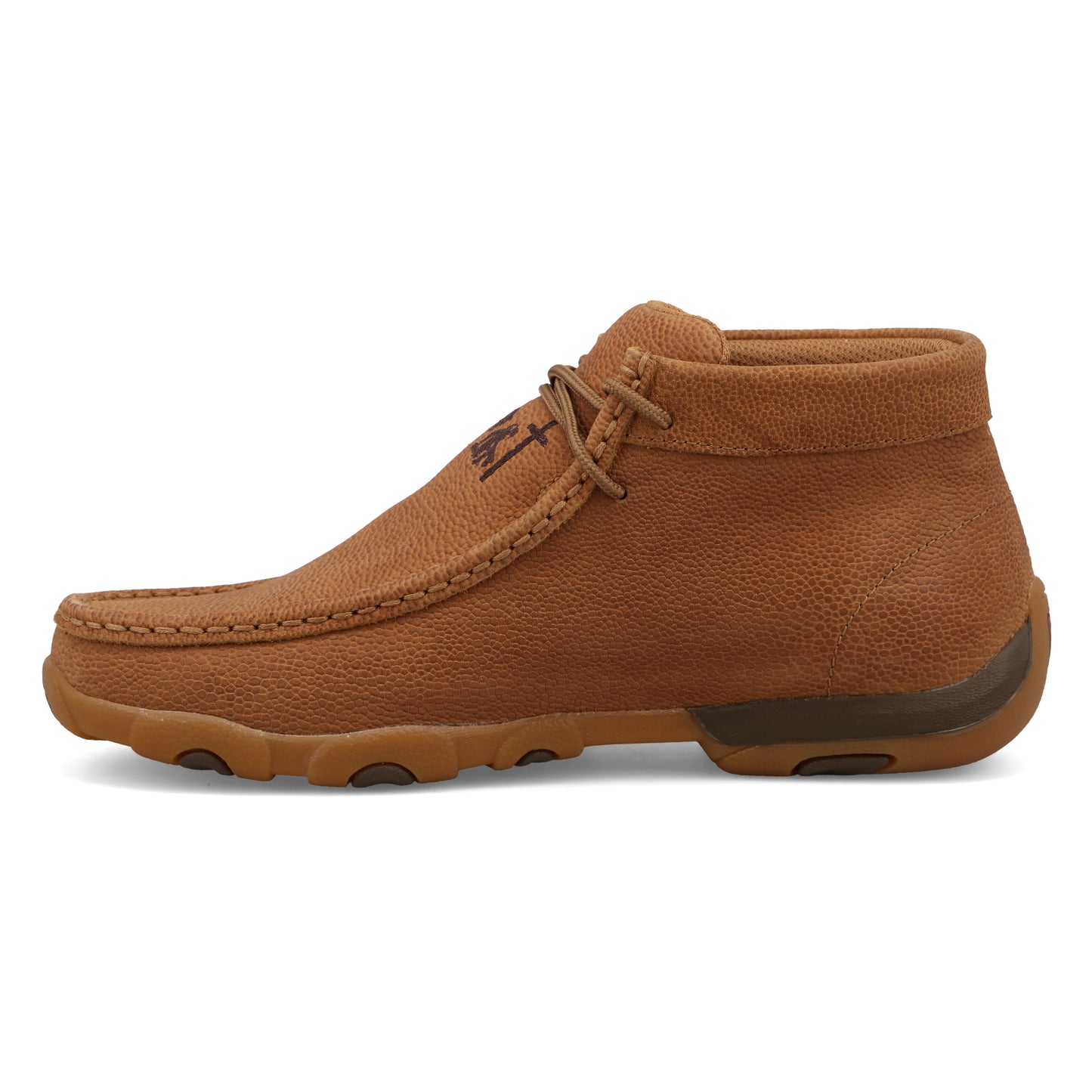 Twisted X Ladies Chukka Honey Tan Driving Moc Casual Shoe WDM0169