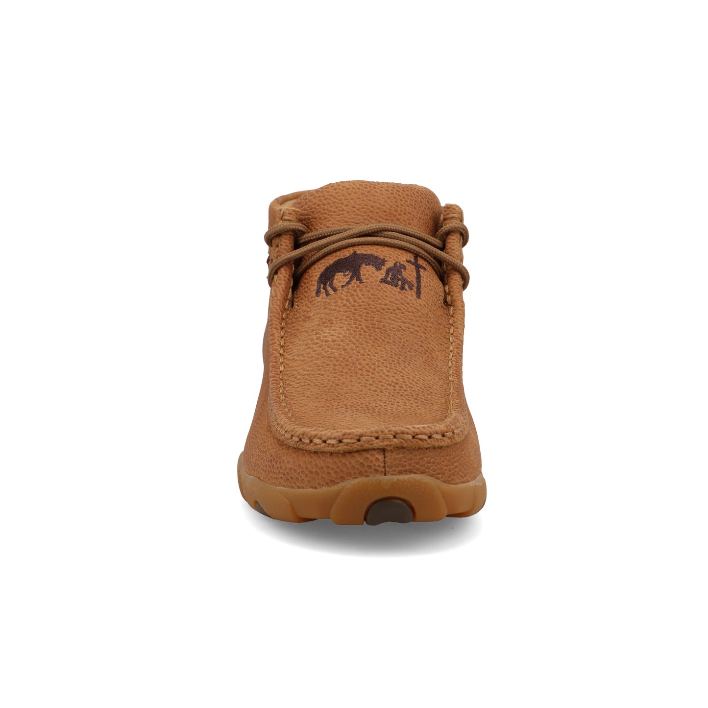 Twisted X Ladies Chukka Honey Tan Driving Moc Casual Shoe WDM0169