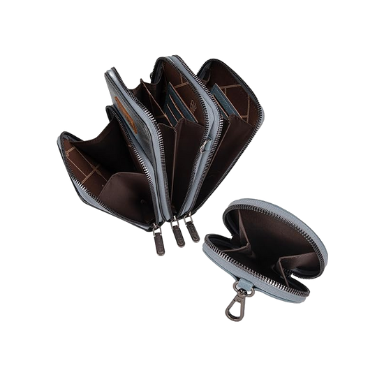 Wrangler Ladies Light Blue Cellphone Crossbody Wallet WG117-207LBL