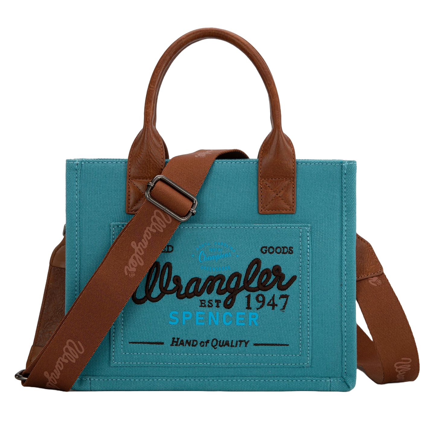 Wrangler Ladies Jean Vintage Canvas Crossbody Tote WG136-8120SJN