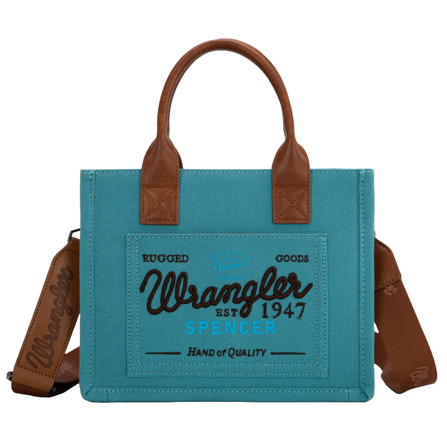 Wrangler Ladies Jean Vintage Canvas Crossbody Tote WG136-8120SJN