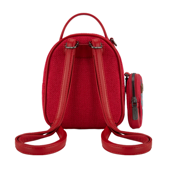 Wrangler Ladies Southwestern Knitted With Coin Pouch Mini Backpack WG174-8600OR