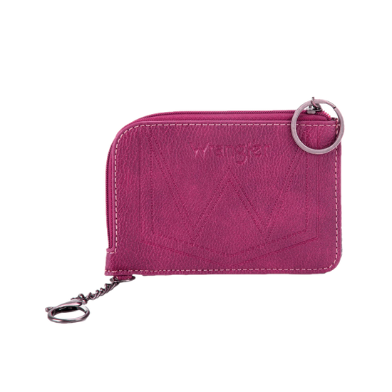 Wrangler Ladies Southwestern Mini Hot Pink Card Case WG2203-W005HPK