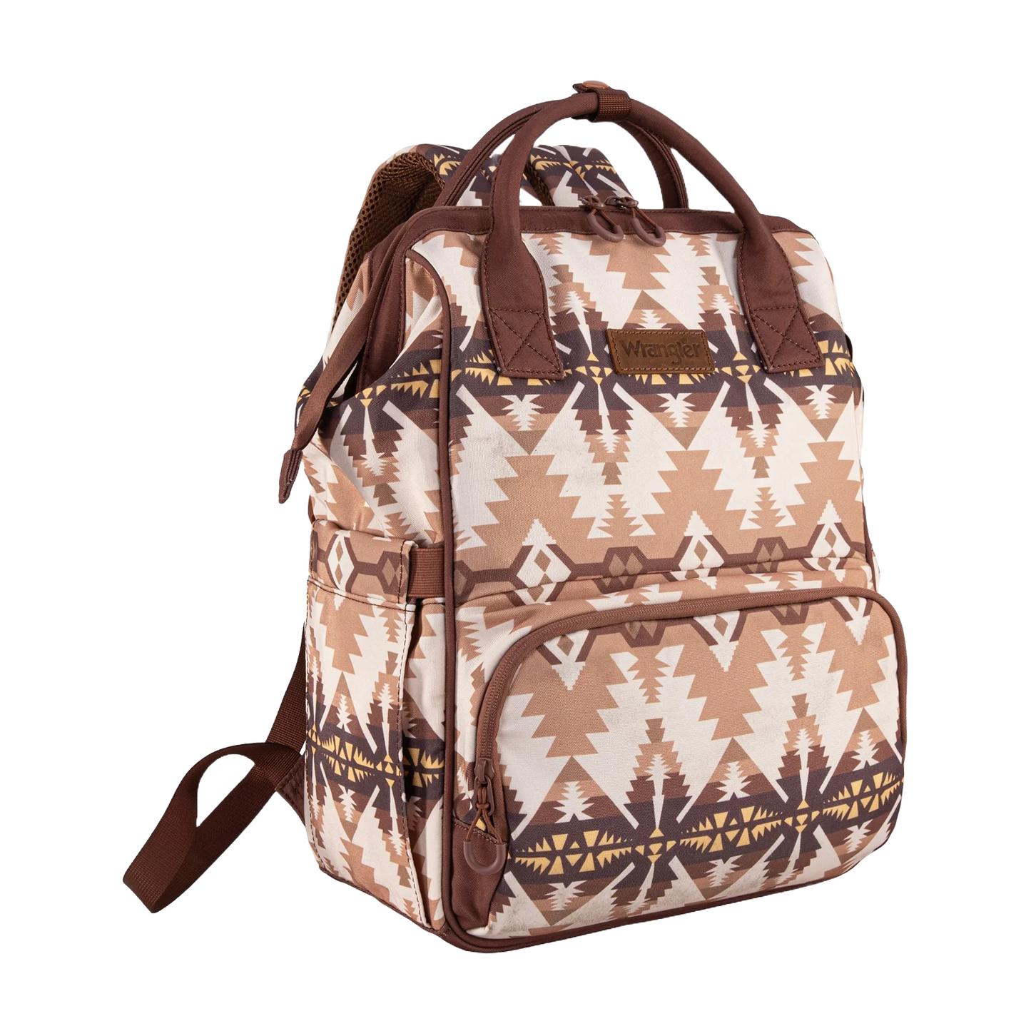Wrangler Ladies Aztec Printed Callie Tan Diaper Bag WG2210-9110TN