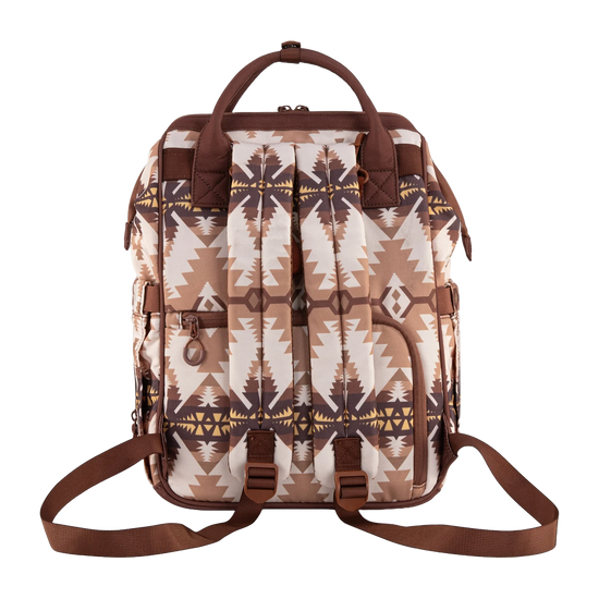 Wrangler Ladies Aztec Printed Callie Tan Diaper Bag WG2210-9110TN