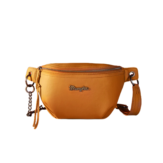 Wrangler Ladies Genuine Leather Brown Belt Bag WG30-194BR