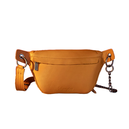 Wrangler Ladies Genuine Leather Brown Belt Bag WG30-194BR