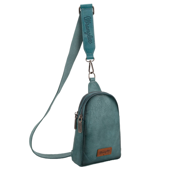 Wrangler Ladies Turquoise Sling Crossbody Bag WG87-210ATQ