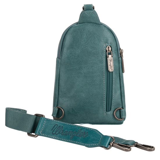 Wrangler Ladies Turquoise Sling Crossbody Bag WG87-210ATQ