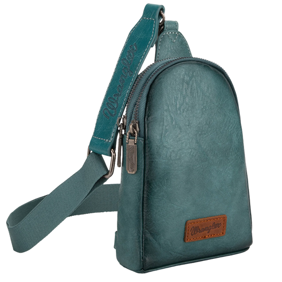 Wrangler Ladies Turquoise Sling Crossbody Bag WG87-210ATQ
